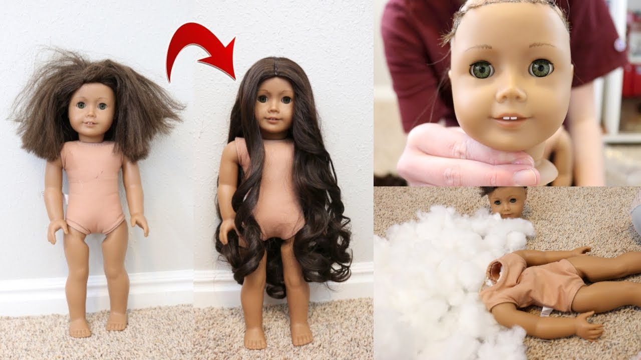 fixing up old ag dolls