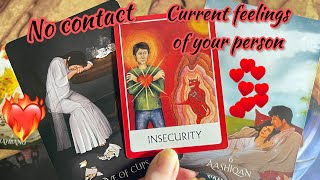 No contact: Current Feeling of your person💞 Hindi tarot card reading | Love tarot