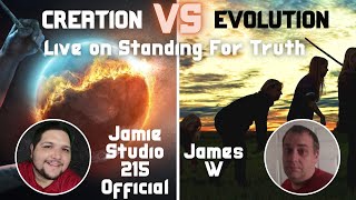 ORIGINS DEBATE | Creation VS. Evolution - Jamie (Studio 215 Official) VS. James W