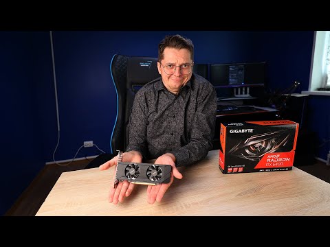 Видео: RX 6400 4gb  - Новая видеокарта от AMD за 14000 рублей.