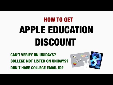 How To Get Apple Education Discount Without Verifying On UNiDAYS