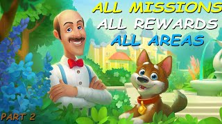 Gardenscapes - All Missions - All Rewards - All Areas Unlocked [Part 2] - 0 - Endless