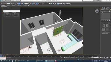3Ds Max Malayalam tutorial Part-2 (മലയാളം) | Door & Windows | Furniture | VRay Materials | 2020