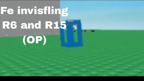 Roblox Fe Script Showcase | Fe invisfling (R6 and R15) OP |Fluxus and Hydrogen