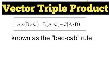 Vector Triple Product #ShriBrijAcademy #SuneelKumar #TrickyPhysics