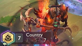 7 Country Hecarim is OP! Comeback from 2HP! | TFT SET 10