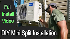 Install a DIY Mini Split Air Conditioner // How To