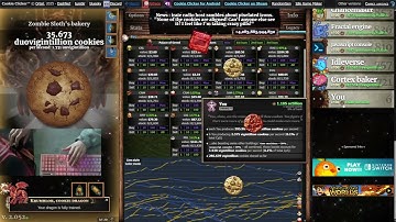 Cookie Clicker - a modest additional amount of cookies [comp]