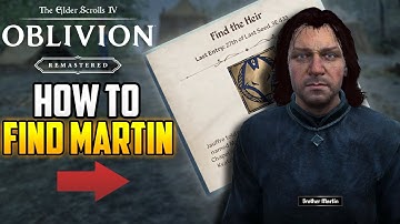 Where is Brother Martin In Kvach? | The Elder Scrolls Oblivion Quest Guide