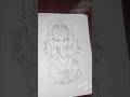 Ganpati Bappa Ji Ki Drawing Subscribe And Like 🥰😊 #youtube #shorts #art