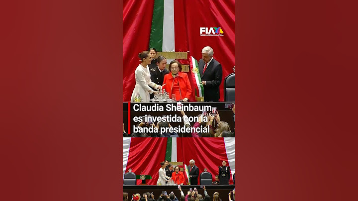 #ClaudiaSheinbaumPresidenta | Recibe banda presidencial y da un mensaje a la Nación