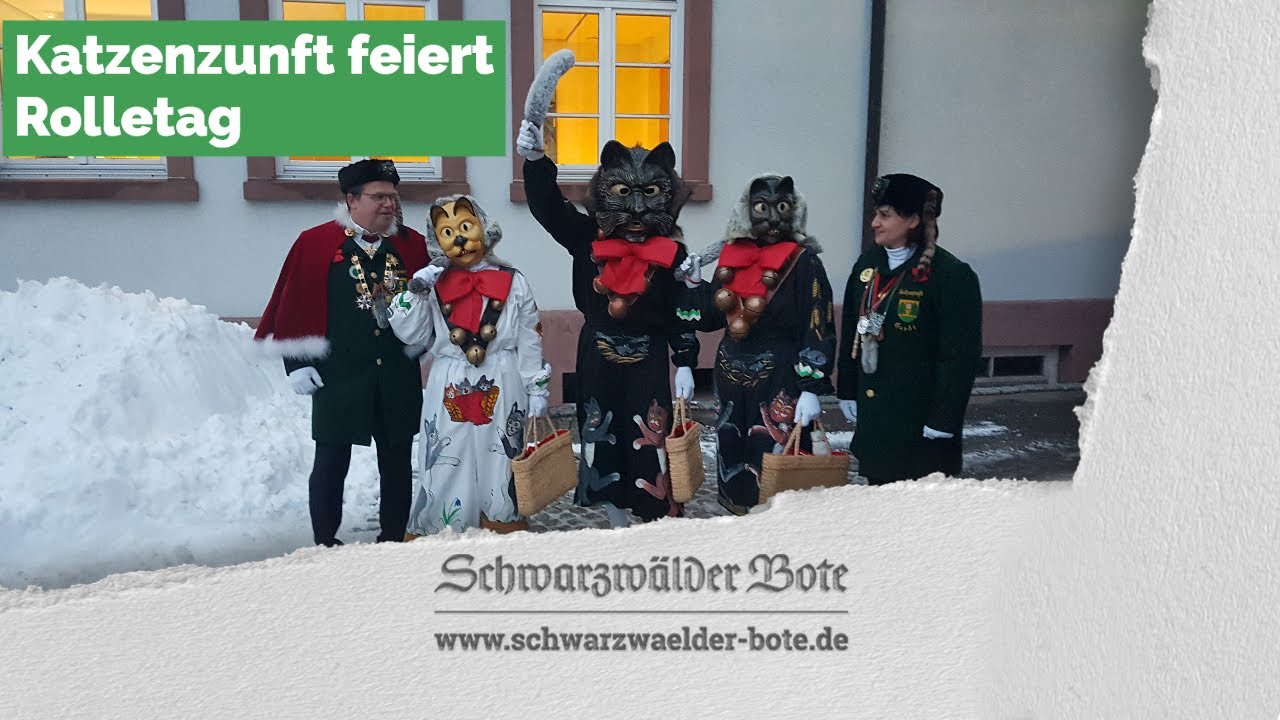 Rolletag: Herzstück der Katzenzunft in Hardt