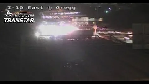 Traffic Alert: Big rig crash shuts down East Freeway heading toward downtown