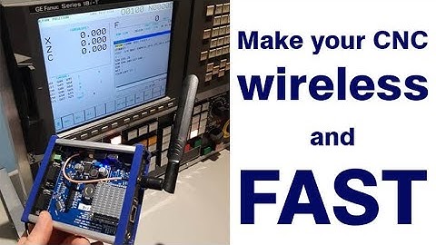 DNC wireless CNC controller