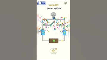 Dop 2 delete one part level 991 Light the Lightbulb #shorts