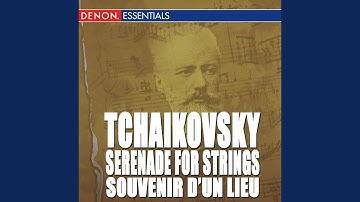 Serenade for Strings in C Major, Op. 48: III. Elegie: Larghetto elegiaco