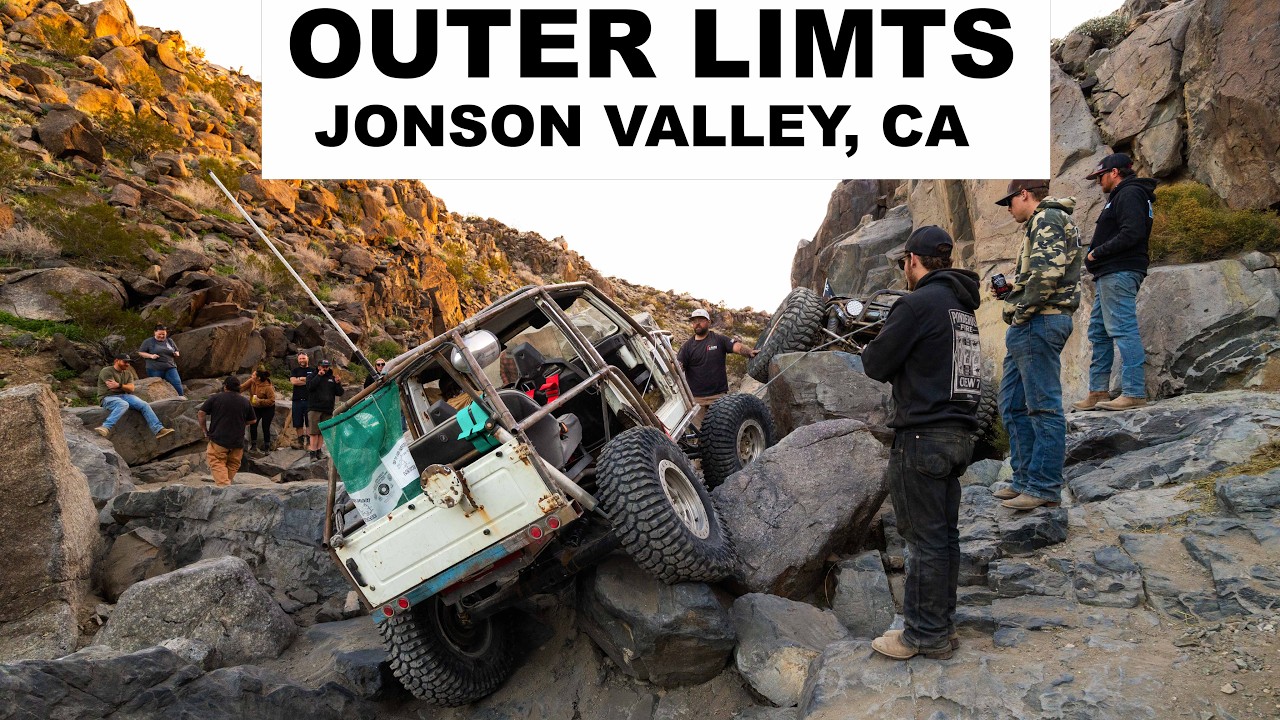 Our First Run on OUTER LIMITS | Johnson Valley Rock Crawling