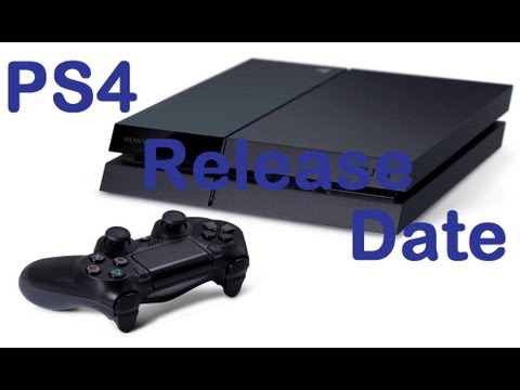 PS4 Release Date Europe and US !