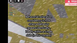 Temporal Redundancy Loops and repetitive behaviors in certain places explained