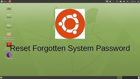 how to reset forgotten password in ubuntu 20.04
