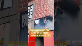 Ghost Face: nueva atracción de terror 3D en Six Flags México