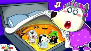 Aman Tanrım Annem Yatağın Altındaki Gizli Odayı Keşfetti Çocuklar Için Çizgi Film