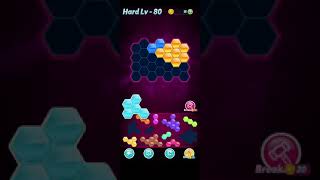 Block Hexa Puzzleturmoil B Block 6 To 10 Levels Level-80