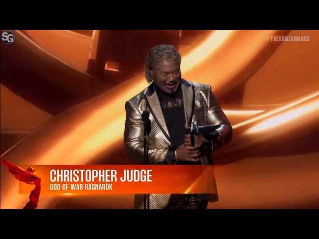 CHRISTOPHER JUDGE FULL SPEECH AT GAME AWARDS 2023 