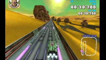 F-Zero GX 4K 60 fps Time Attack: Sand Ocean Lateral Shift (1
