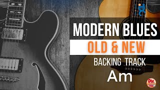 Bluesy Backing track  -  Old & new in A minor (85 bpm)