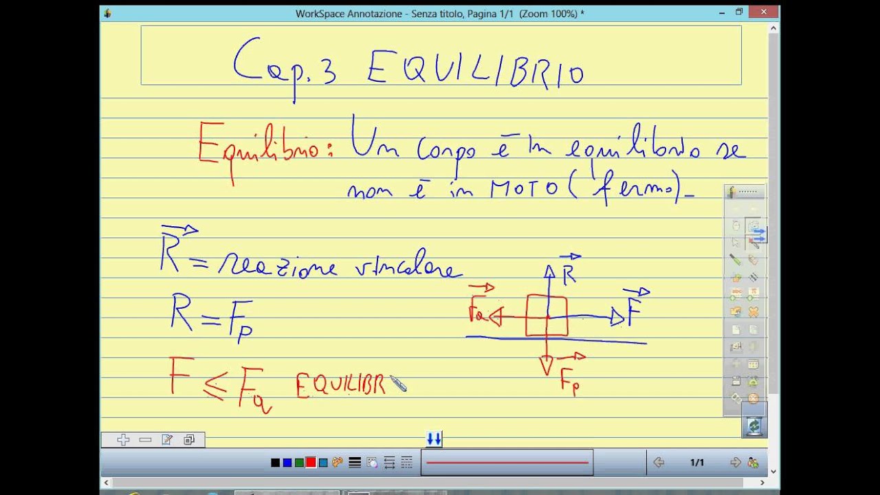 FISICA: Equilibrio 1^ parte - YouTube