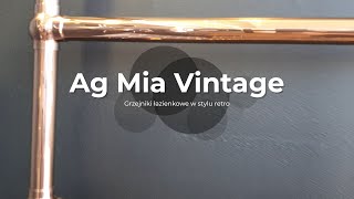 Grzejnik Łazienkowy Dekoracyjny Ag Mia Vintage