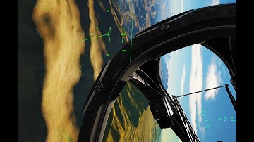 GAU-8 low angle strafe 4000ft wind corrected Gun Cross [DCS World A-10 Flight Training]