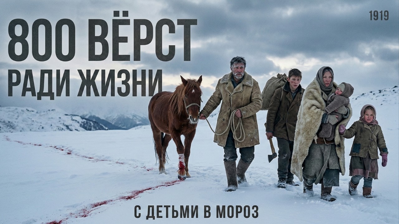 1937 ГОД! СТАНИЦУ СОЖГЛИ ЗА НОЧЬ! УРЯДНИК СЕМЬЁЙ УШЁЛ НА 800 ВЁРСТ! ДОШЛИ ЛИ ОНИ ДО АЛТАЯ?!