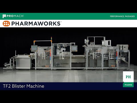 Pharmaworks TF2 Blister Machine with Custom Robotic Feed System thumbnail