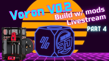 Voron V0.2 Build PART 4 - Toolhead Wiring #livestream #3dprinting