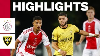 💪 Clean sheet Ramaj & some great goals | Highlights Jong Ajax - VVV Venlo | Keuken Kampioen Divisie Resimi