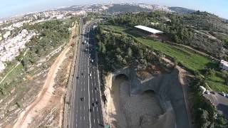 09 Tel Aviv to Jerusalem Highway, Aerial כביש 1 ירושלים