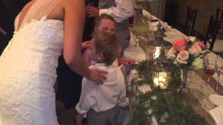 Declan dancing at the wedding