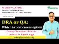 Regulatory Affairs vs Pharma QA — Which is Best for BPharm? | Pharma Podcast ft. Rajesh Vagh