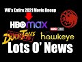 WB Makes a MAJOR Move for 2021! Hawkeye Cast! House of the Dragon Update! Ducktales Canceled!!!