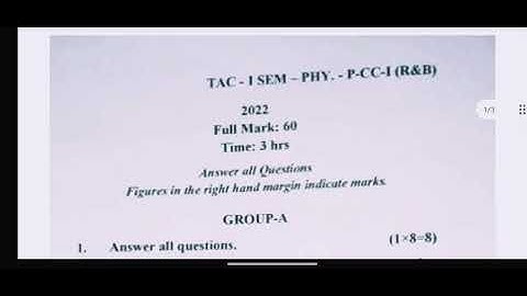 Mathematical Physics Core 1 +3 1st semester Talcher autonomous college 2022 @UGCCT