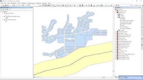 Buffers and Multiple Ring Buffer الحرم المكاني