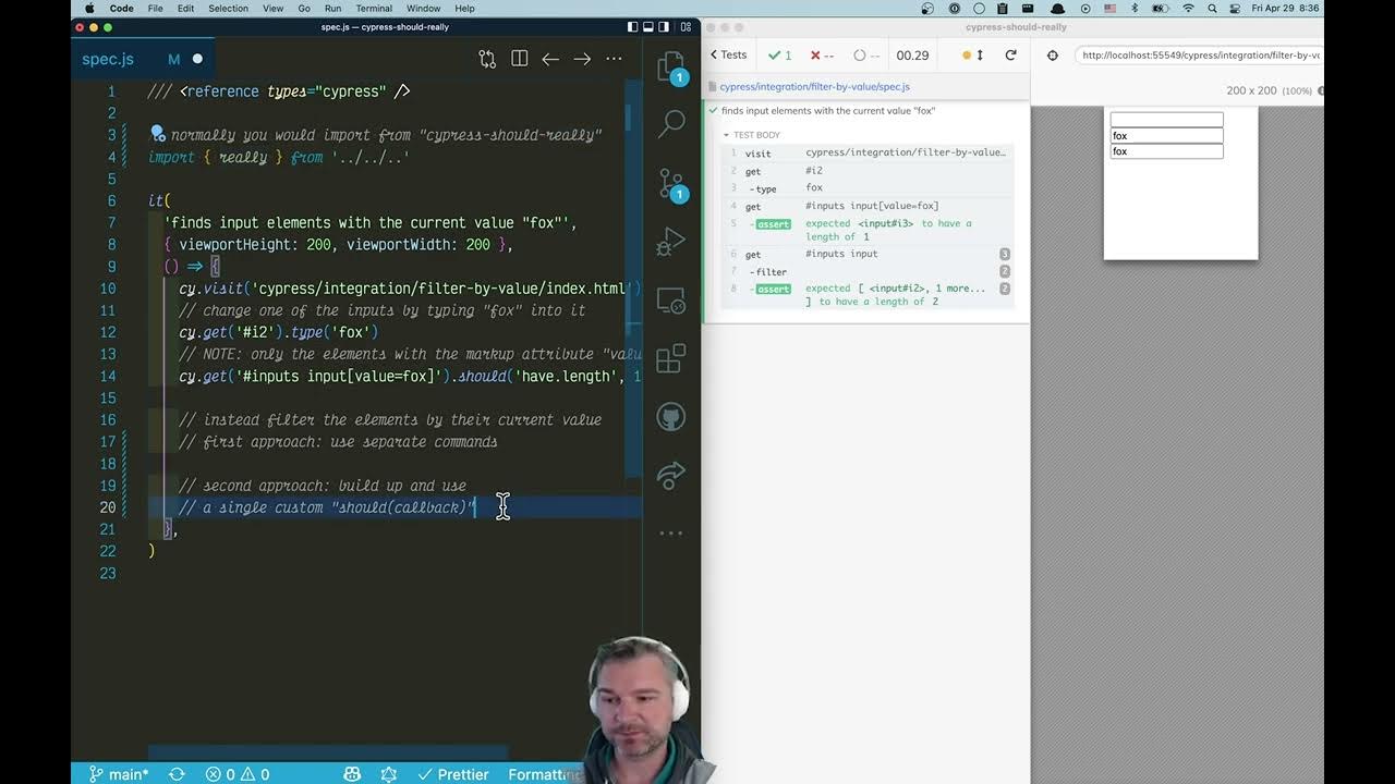 Filter Input Elements By Value Using cypress-should-really Plugin - YouTube Filter Input Elements By Value Using Cypress-Should-Really Plugin - Youtube