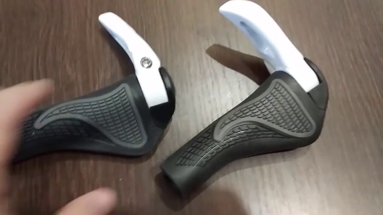 Классные грипсы с рогами для велосипеда от магазина gearbest.com - YouTube