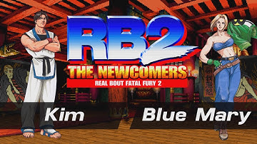 REAL BOUT FATAL FURY 2｜Combo Video #3 - KIM and MARY