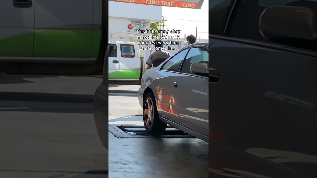 This little smog shop makes me $60 in 15 minutes 