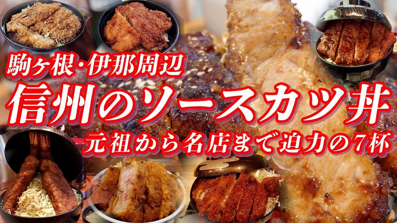 信州(駒ヶ根・伊那周辺)のソースカツ丼特集 元祖から名店まで迫力の７杯【長野グルメ】 
