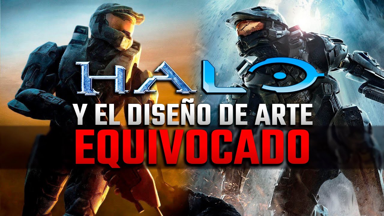 Halo y su EQUIVOCADO Diseño de Arte.
