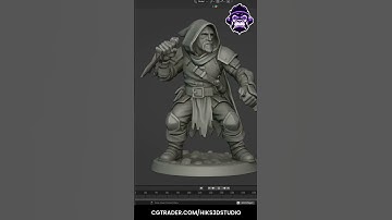 Greatsword Knight ⚔️— Ultra-Detailed 3D Sculpt in 30s (Cinematic)